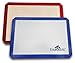 Caboose Nonstick Silicone Baking Mat Set of 2 for Kitchen Accessories and Baking Supplies,best Cookie Sheet Replacement,size 16.5 X 11.6 Inches