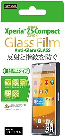 Rayout LCD Glass Film Screen Protector for Sony Xperia Z5 Compact (9H Hardness / Smooth Touch / Anti-Glare)