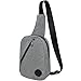 EASTERN TIME Sling Bag, Casual Sling Bag for Men (2008-grey)