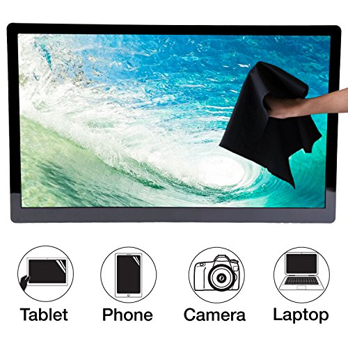 image for ALTEC VISION 6 Pack Large or Medium Microfiber Cleaning Cloths for TV 