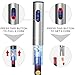 Electric Wine Opener with Charger and Batteries Wine Lover Gift Set - Thanksgiving Christmas New Year Cordless Kit with Batteries and Foil Cutter G103