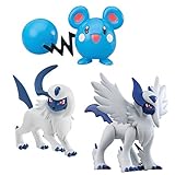 Pokémon 3 Pack Figures, Mega Absol, Azurill, Absol
