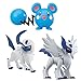 Pokémon 3 Pack Figures, Mega Absol, Azurill, Absol