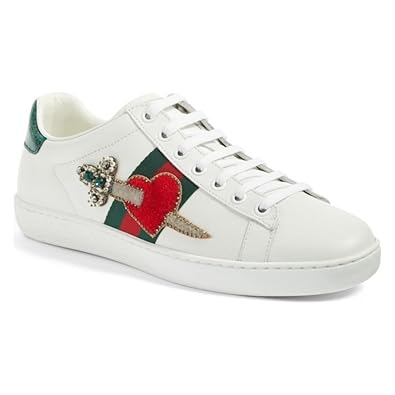 gucci heart sneakers