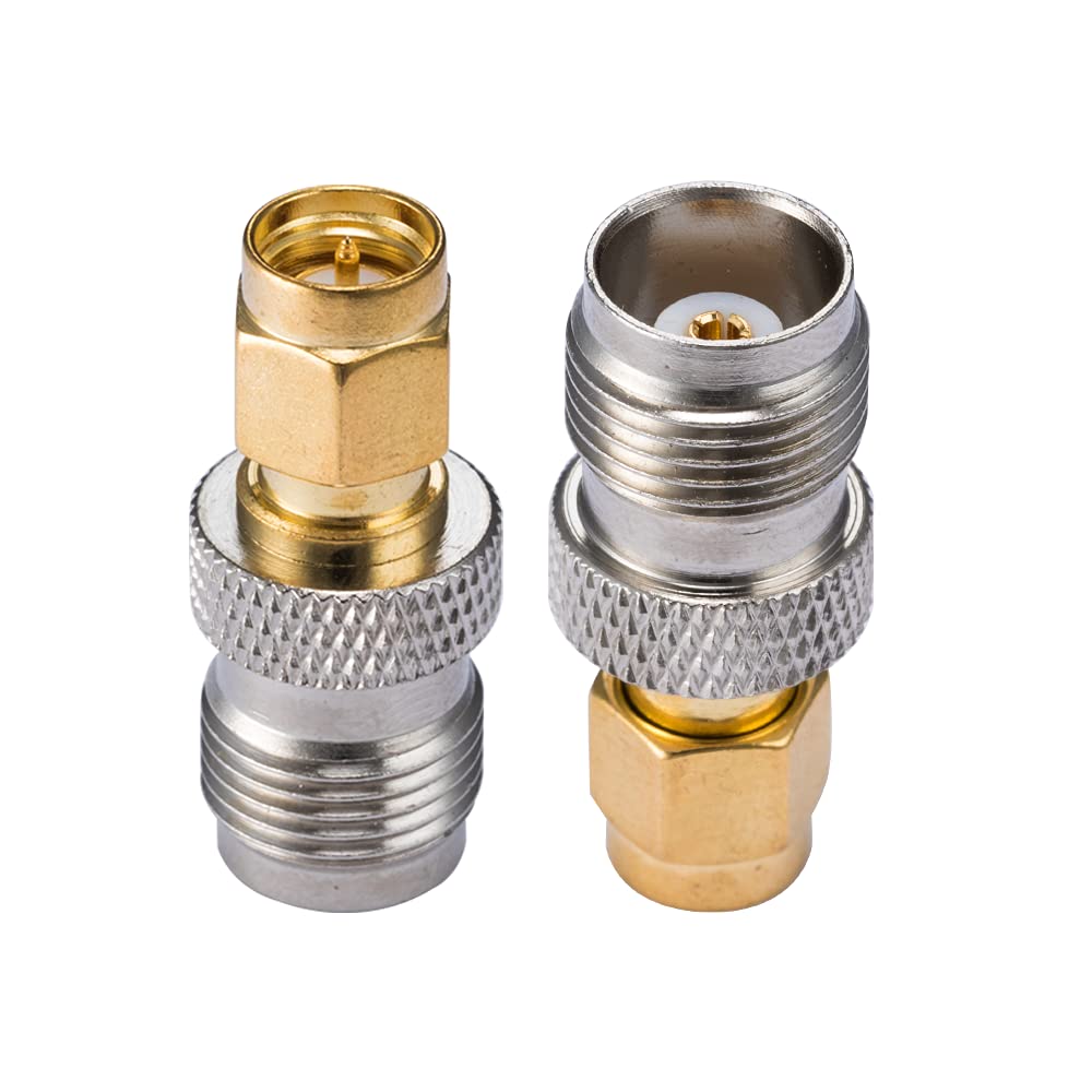 Vecys SMA to TNC Adapter 4G antenna adapter TNC female to SMA male adapter