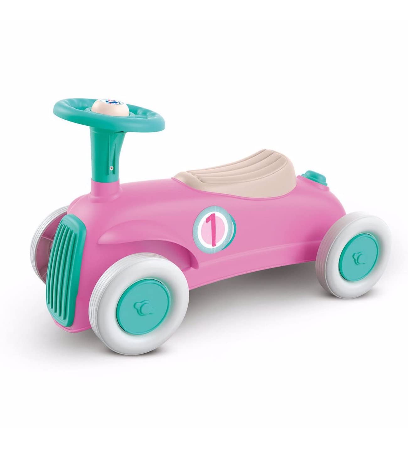 Baby Clementoni 17455, My First Car - Pink Ride on for Toddlers, Ages 12 months Plus