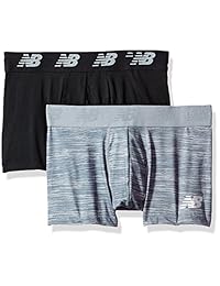 New Balance ropa interior para hombre de alto rendimiento de 3 pulgadas (paquete de 2)