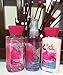Bath & Body Works PINK CHIFFON,3 oz travel size lotion, shower gel, mist,GIFT SET...