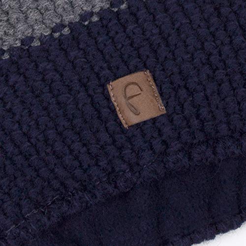 Faera-Unisex-Winter-Beanie-Hat-Warm-Lined-Faux-Fur-Bobble-Hat-Fleece-Lined-Knitted-Beanie-Hat-for-Men-Women-One-Size