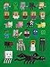 JINX Minecraft Big Boys' Sprites Premium Cotton T-Shirt (Kelly Green, Small)