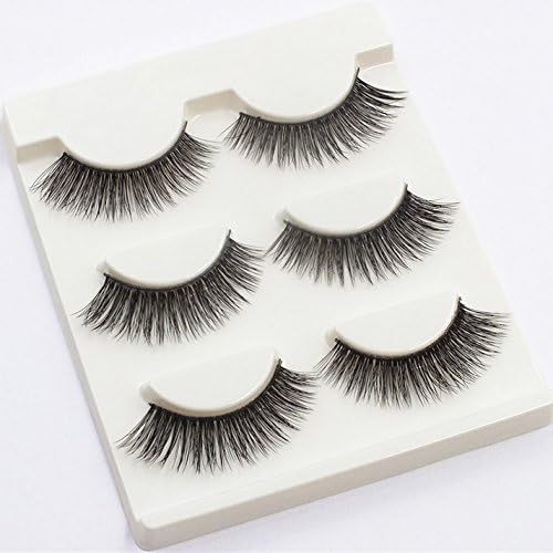 Fake Eyelashes Charming Soft Long Makeup 3D False Lashes for Women