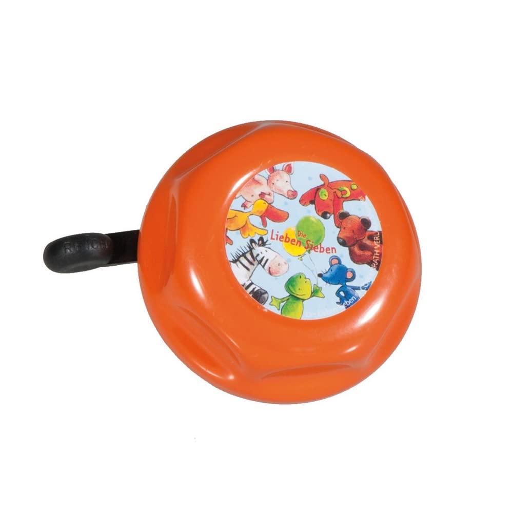 Bike Fashion Children's bicycle bell, orange, 5 x 5 x 5 cm