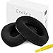 Geekria Comfort Velour Replacement Ear Pads Compatible with Sennheiser RS160, HDR160, RS170, HDR170, RS180, HDR180 Headphones, Ear Cushions (Black)