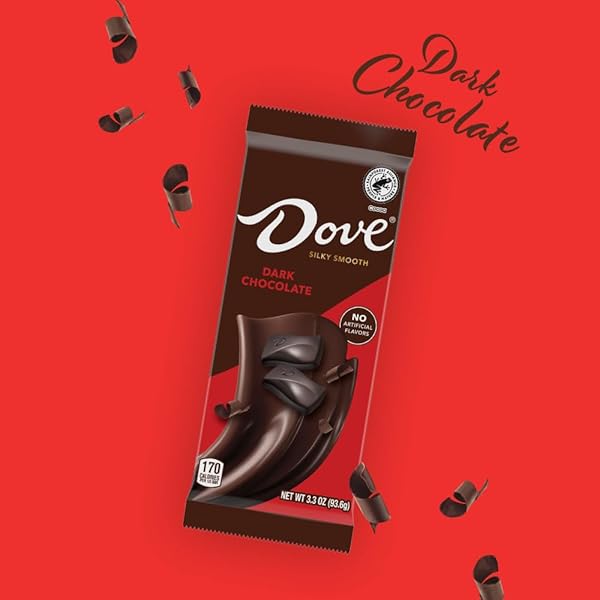 DOVE CANDY DARK CHOCOLATE BAR, 3.30 OZ