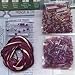 Plum Beaded Tassel Mill Hill Cross Stitch Charmed Ornament Kit