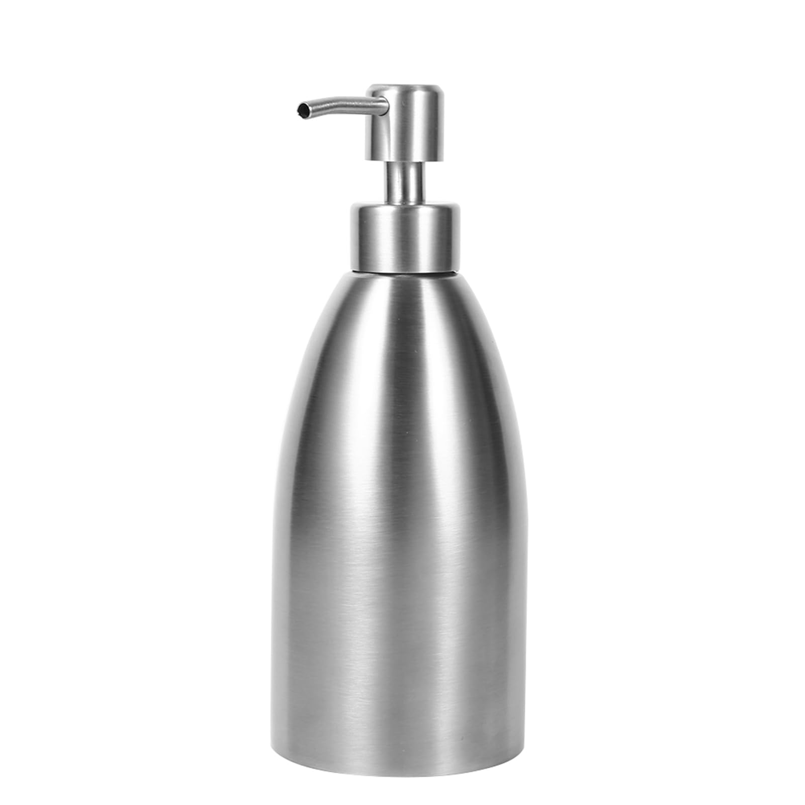 500 ml Large Capacity Stainless Steel Soap Pump Dispenser Liquid Soap for Bath Hand Soap Foaming for Kitchen and Bathroom