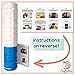 Craftables Clear Vinyl Transfer Paper Tape roll w/Alignment Grid and Easy Release Paper | 12