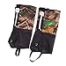 EraseSIZE Outdoor Hiking Climbing Waterproof Snow Gaiters Leg Cover Boot Legging Wrapthumb 4