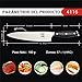 Allezola Stainless Steel Cleaver Kitchen, universal, Silver