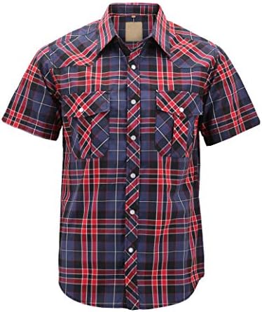 Men rsquo;s Western Short Sleeve Button 