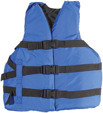 MW Youth 3-Buckle Life Jacket Vest - Blue