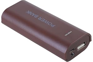 Power Banks Case Battery Charging Case USB Output Charging Box with LED Light 18650 Holder (Not Included) Power Supply