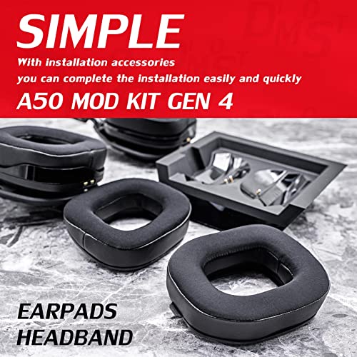 A50 GEN MOD KIT Cooling Gel Ear Pads for Astro A50 GEN Headset I with  Headband by DIMOST NOT FIT GEN