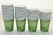Yes!Fresh 8oz Disposable Hot Beverage Paper Coffee Cups for Hot Liquid, Chocolate,Juice,Parties,Picnics,Barbecues,Travel and Events (8 oz, 50 Count,Green)