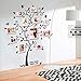 kigin Home Decor Self-Adhesive Wallpaper Tree Patterns DIY Removable Wall Sticker Wall Stickers