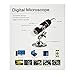 1600X Digital Microscope USB Endoscope Camera, 8 LED Mini Digital Microscope Compatible With Windows XP/VISTA 8 10 Windows 7 32 Bit 64 Bit Android
