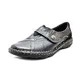 Earth Origins Evelyn Round Toe Leather Loafer