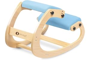 NYPOT Ergonomic Kneeling Chair with Adjustable Seats - Knee Chair for Posture Correction & Kneel Rocking Stool for Desk - Back Pain Relief and Support for Home and Office - 5 Years Brand Warranty