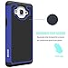 Galaxy On5 Case, OEAGO Samsung Galaxy On 5 Case Cover Accessories - Shock-Absorption Dual Layer Defender Protective Case Cover For Samsung Galaxy On5 G550 - Blue