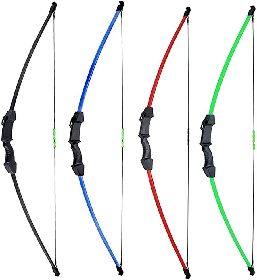 Vogbel 45" Archery Bow and Arrow Set Youth Longbow Outdoor Hunting Gift Toy Beginner Bow Kit 18 Lb for Teens Kids Right/Left Handed(Black) : Sports & Outdoors