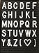 2 Inch Letters - Letter Board (93 Letters and Symbols ONLY) Changeable Letters Compatible with Most Felt Letter Boards
