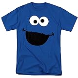 Popfunk Sesame Street Character Face Adult T Shirt