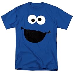 Popfunk Sesame Street Character Face Adult T Shirt