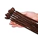 Noverlife 10 Strands 50cm/20″ Chocolate Dreadlock Extensions, Single Ended Crochet Synthetic Dreadlocks Accessories, Jamaica Punk Hip-Hop Reggae Hair Braiding Wigs Faux Locs for Fashion Men Womenthumb 2