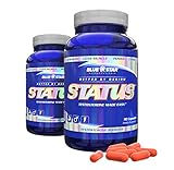 Blue Star Nutraceuticals Status High Quality Natural Testosterone Support Supplement (90 Capsules) (2 Pack)