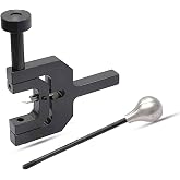 MachEl Radius Ball Turning Tool for Lathe with 3/8" Shank and HSS Tool Bit | Precision Ball &amp; Radius Turning Attachment for Metalworking, Sphere Turning Tool for Mini &amp; Bench Lathes, Machining