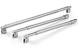 ZYNCUE Shower Glass Door Support Bar, Adjustable 400-600mm Stainless Steel Chrome Finish for Walk-in Shower Screen Wet Room E