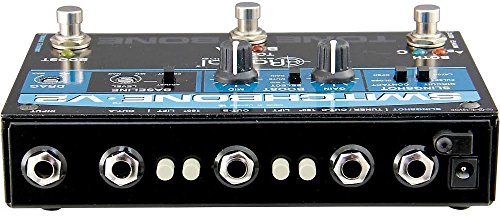 Radial Switchbone V2 ABY/C Switcher with LEDs, Boost, and Tuner Out w/ Geartree Cloth and 3 Cables