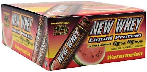 New Whey Nutrition New Whey Liquid Protein - Watermelon - 12 3.8 fl oz (45.6 fl oz) Tubes