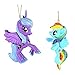 3.75"my Littl Pony Luna/rainbw