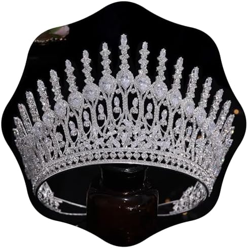 Amazon.com: Janefashions Delux 5.5 Tall Rhinestone Crystal  display picture 3