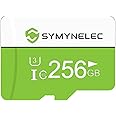 256GB SYMYNELEC TF Card, High Speed Full HD Memory Card Class 10 TF Card Storage Card for Computer/Camera/Phone/Dash Cam/Tablet/PC