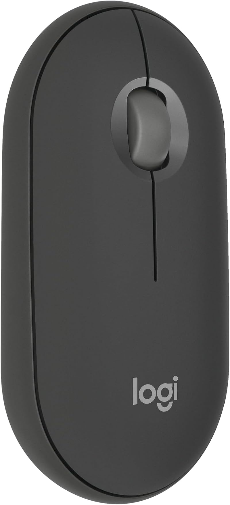 Logitech Pebble Mouse 2 M350s Bluetooth Wireless Graphite Slim Quiet 3-Device