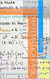 Livro Matemática Fácil: Acesse as principais fórmulas de forma fácil e rápida na hora dos estudos!! (00009 Livro 9)
