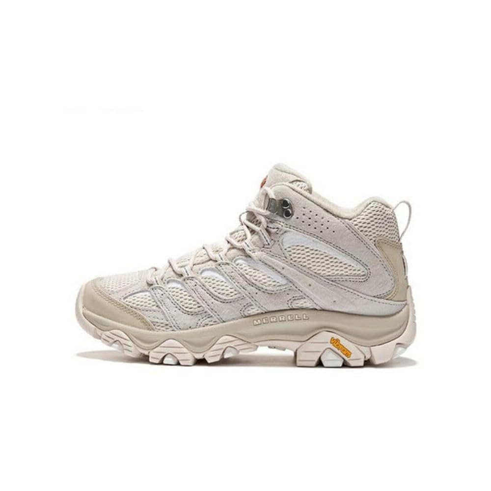 Merrell Men's Moab 3 Mid Hiking Boot, Oyster, 10.5 Image Merrell Men's Moab 3 Mid Hiking Boot, Oyster, 10.5 Image