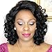 Mersi Wigs for Black Women Aferican American Wigs Short Curly Wigs Afro Kinkys Wig Synthetic Hair Wigs with Wig Cap S005